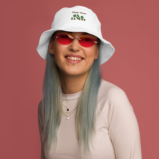 Plant Mom Organic bucket hat